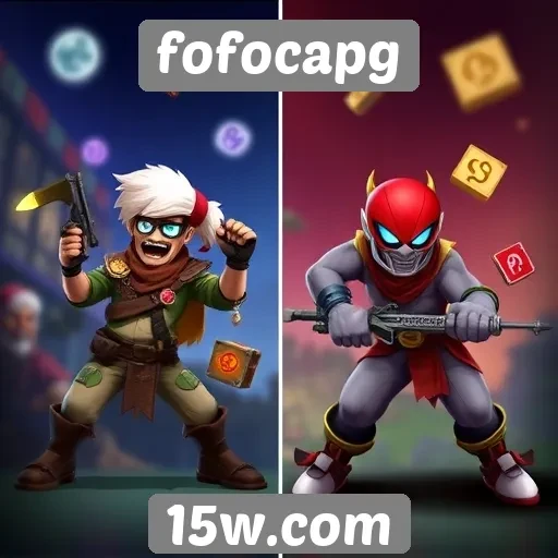 Comparativo entre jogos populares no site Fofocapg